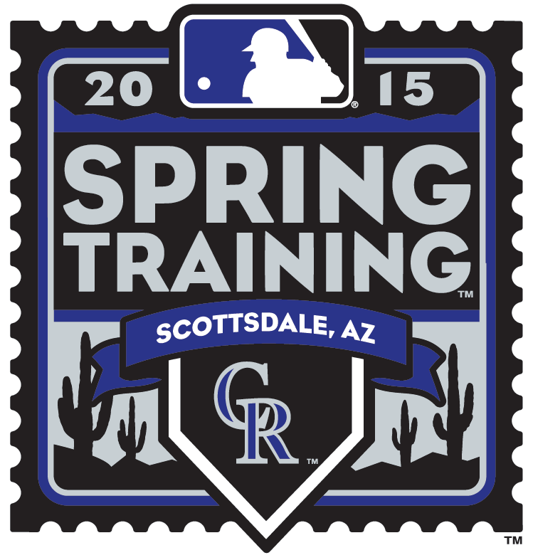 Colorado Rockies 2015 Event Logo iron on paper